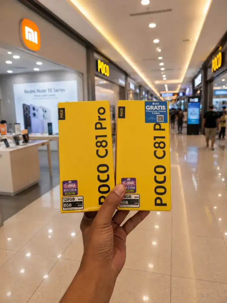 Berminat silahkan WA Poco C81 Pro 4+4/128 Garansi resmi 15bln