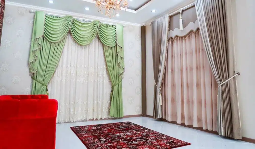 Jasa pasang gorden kantor gorden vertical blind horizontal roller krey