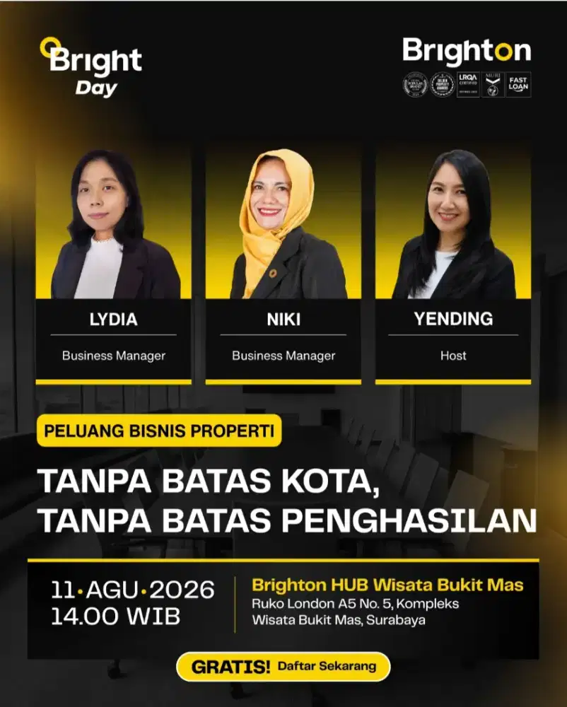 Berani Mulai Bisnis ( Agen Property)