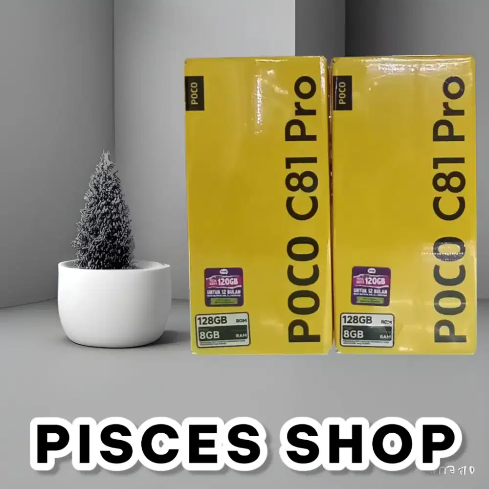 POCO C81 PRO RAM 4/128 NEW Segel Garansi Resmi 1 Tahun