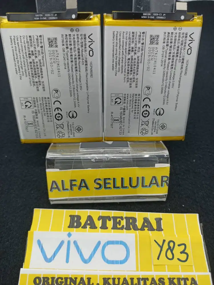 Baterai VIVO Y81 Y83 Baterai B-E5 Baterai VIVO Y69 B-C8 Original