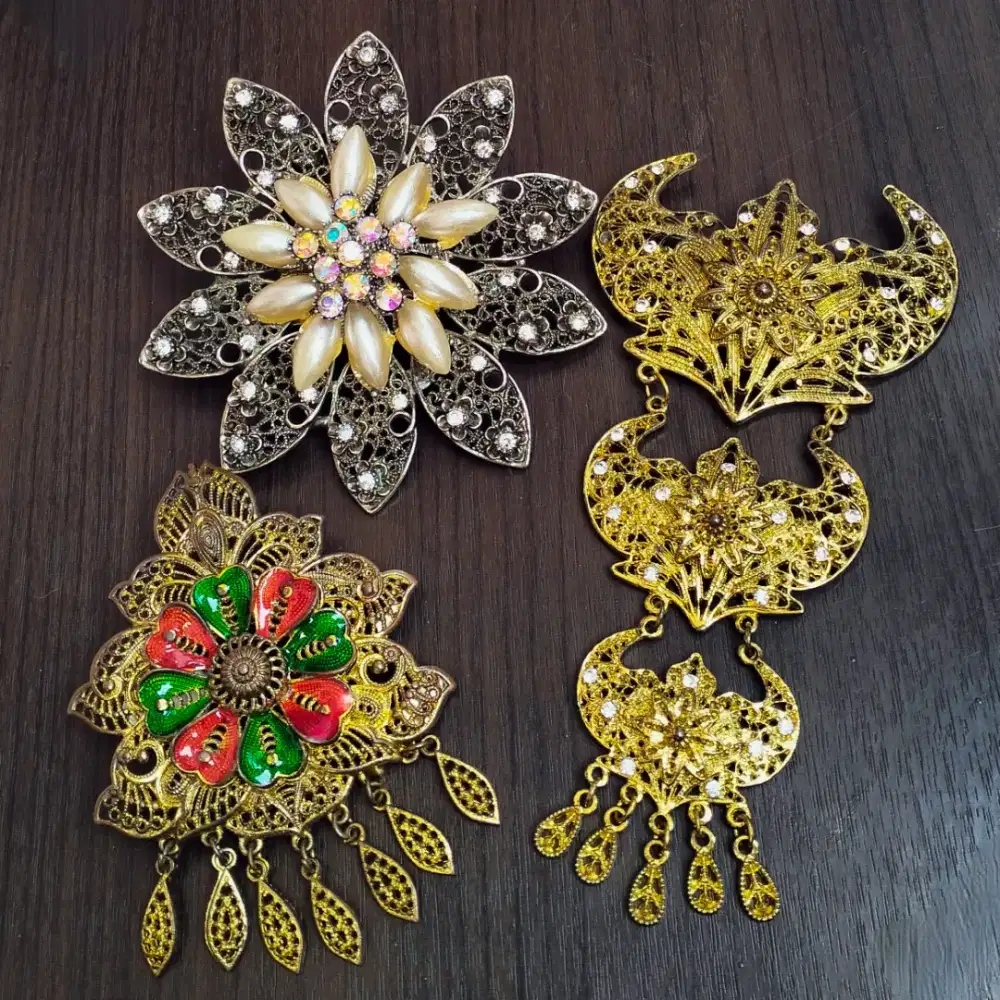 Bros Bross Kebaya Ukuran Besar 3 Pcs Take All
