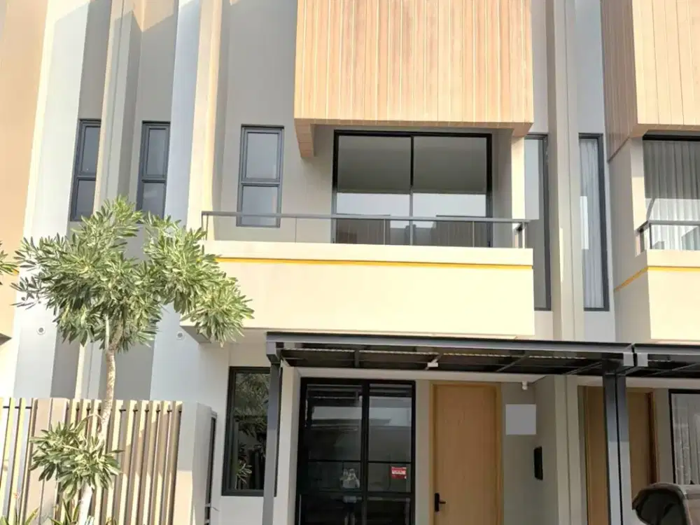 DISEWAKAN RUMAH TERRAVIA, CLUSTER BELLOVA DI BSD.