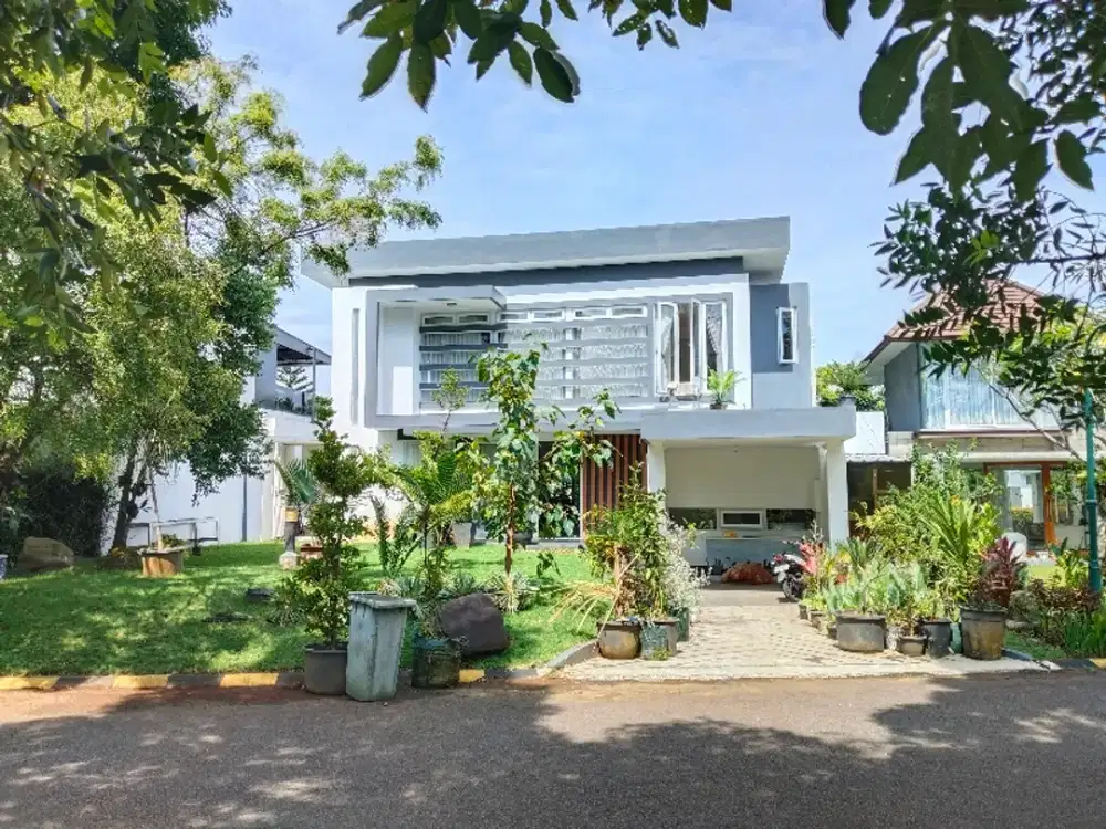 Rumah Full Furnished View Gunung di Rancamaya Golf Bogor