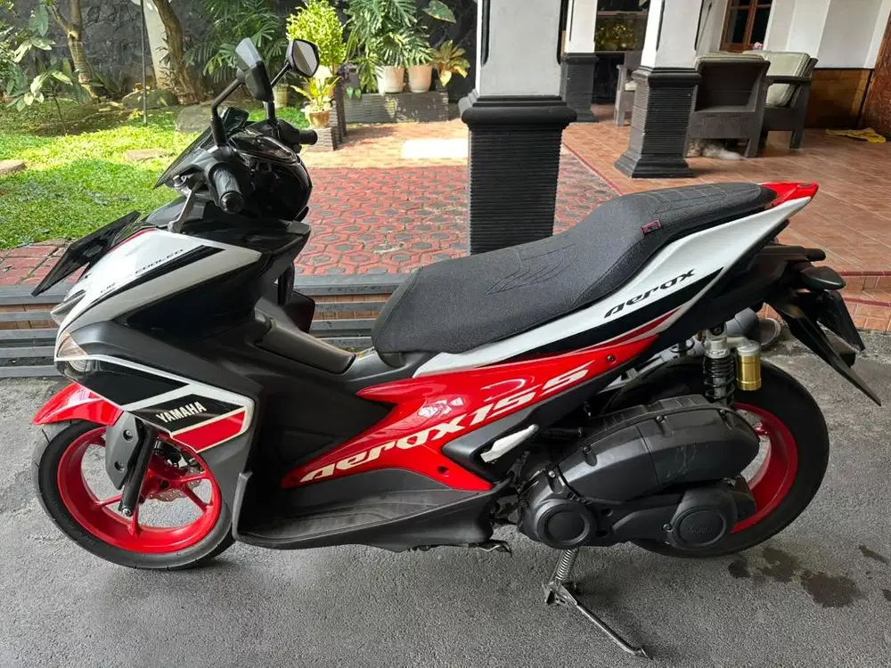 Yamaha Aerox 155 2020 Red White – KM Rendah - Pribadi