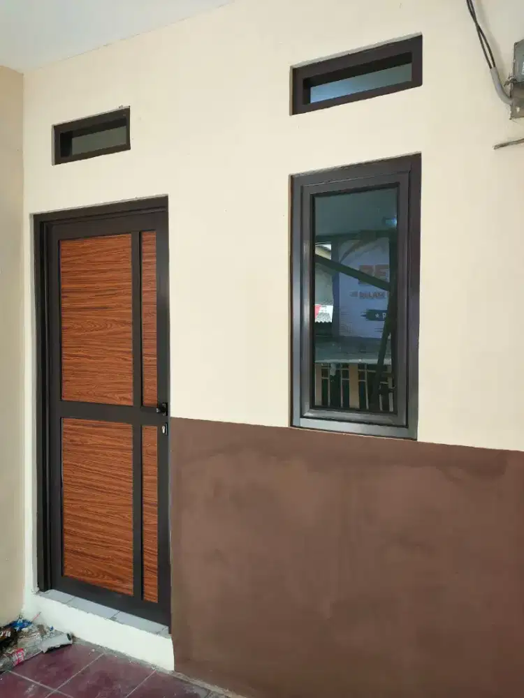 Jual bermacam macam kusen pintu jendela aluminium
