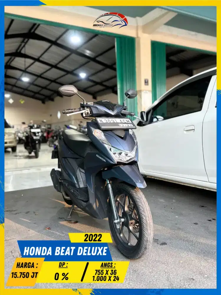 HONDA BEAT DELUXE 2022 SIAP ANGKUT BOSSKU HIKMAH MOTOR KEPUH MALANG