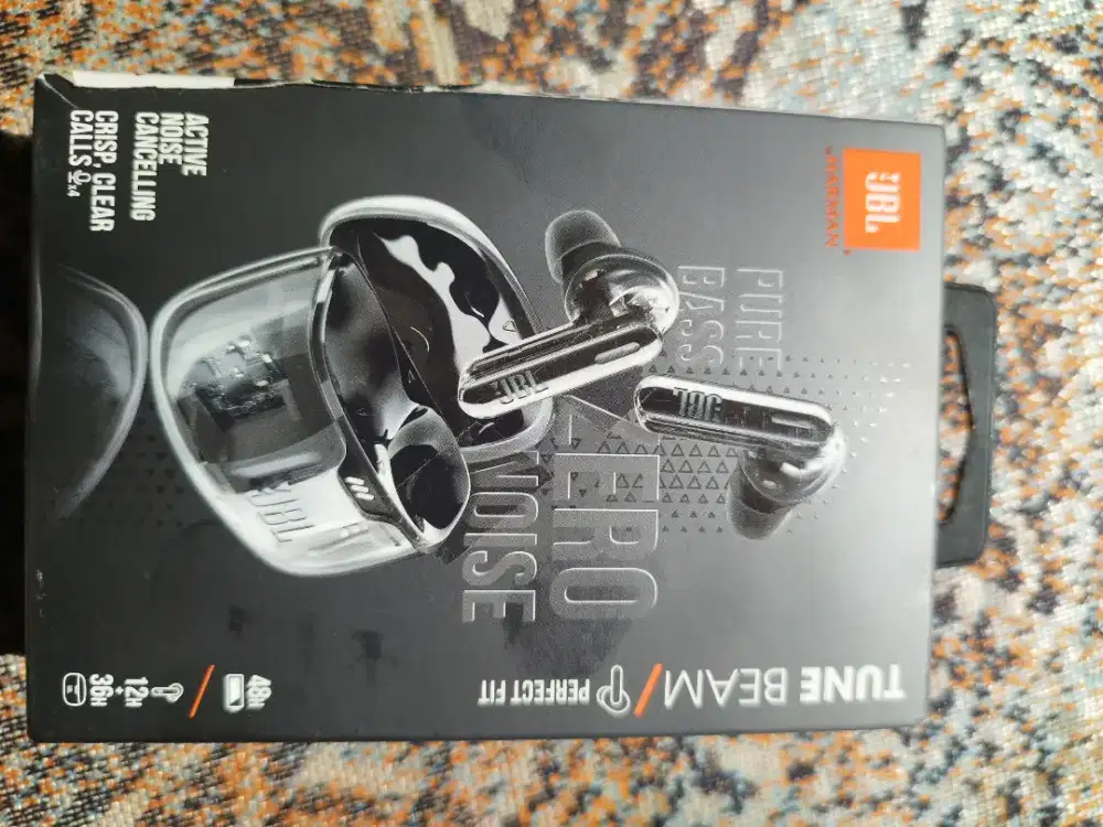 JBL Tune Beam True Wireless Earphone - Ghost Edition (bisa nego)