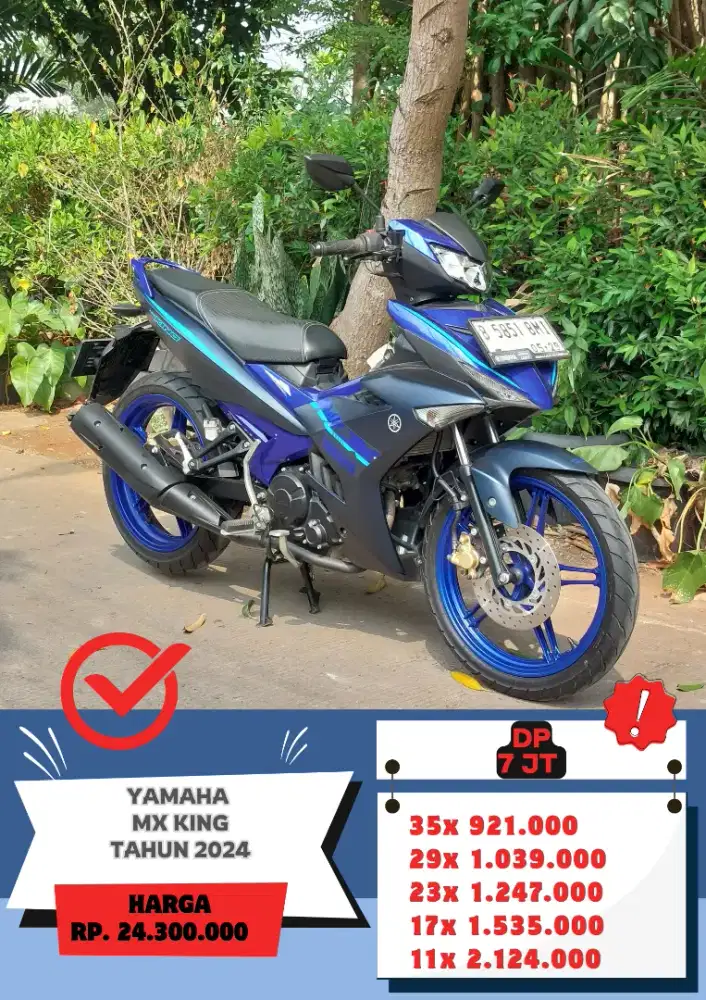Yamaha MX KING Tahun 2024 KM 5000