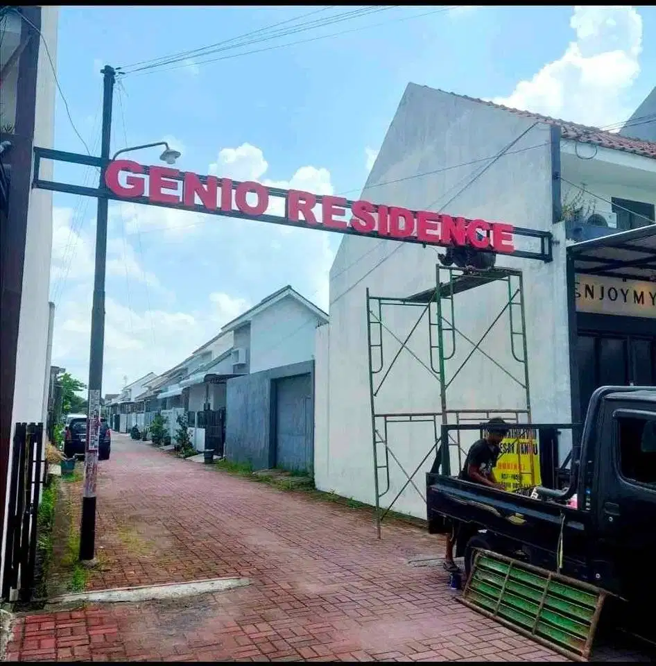 Tanah Kavling Lokasi Strategis Dalam Perumahan Cluster Genio Residence
