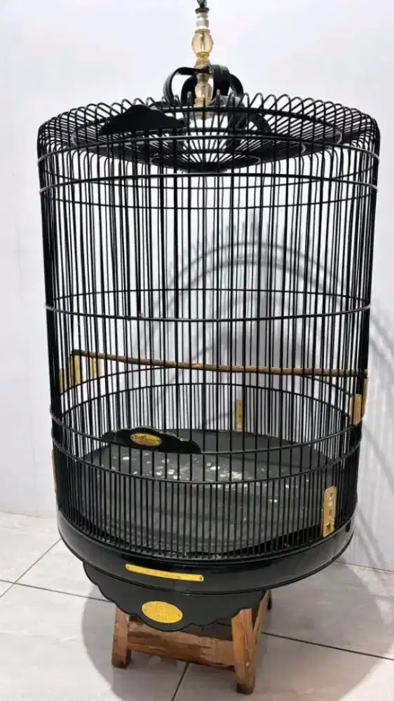 kandang murai BnR PVC no.2 hitam doff
