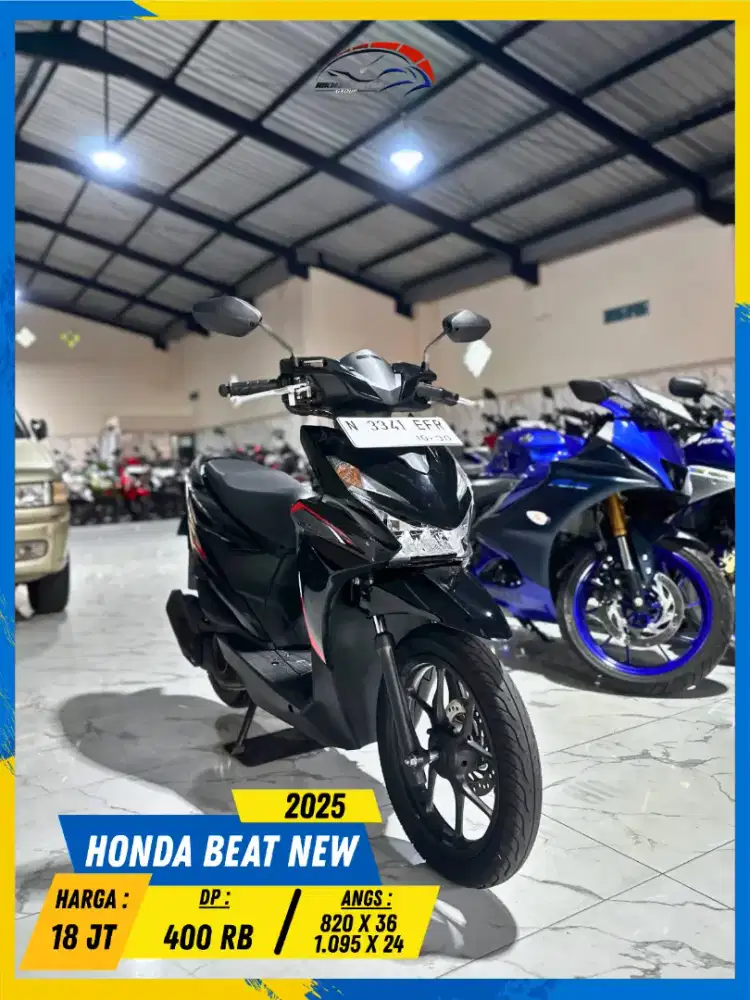 HONDA BEAT NEW 2025 BEKAS RASA BARU BOSSKU HIKMAH MOTOR KEPUH MALANG