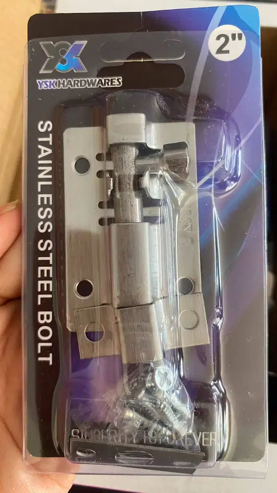 Slot Pintu 2 inch Stainless Steel anti tahan lama