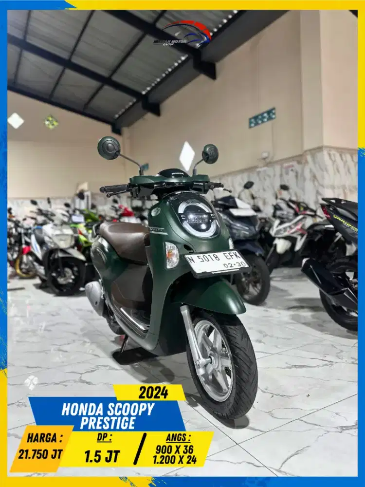 HONDA SCOOPY PRESTIGE 2024 GASSKEUN BOLOH HIKMAH MOTOR KEPUH MALANG