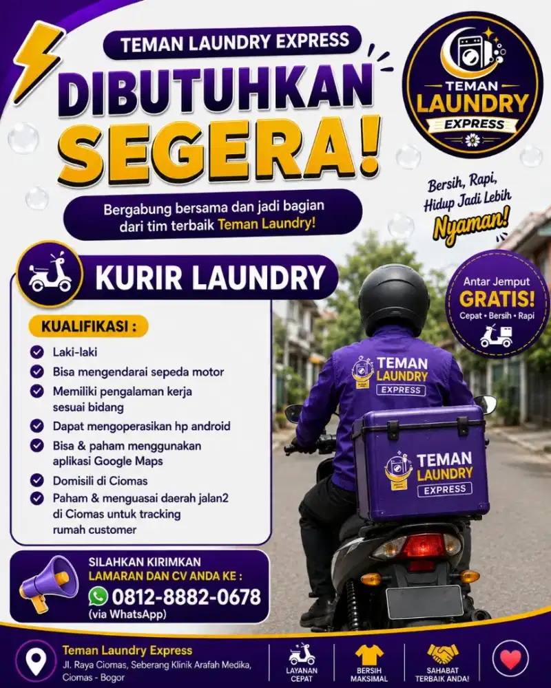 Jika berminat hub whattaps di flayer