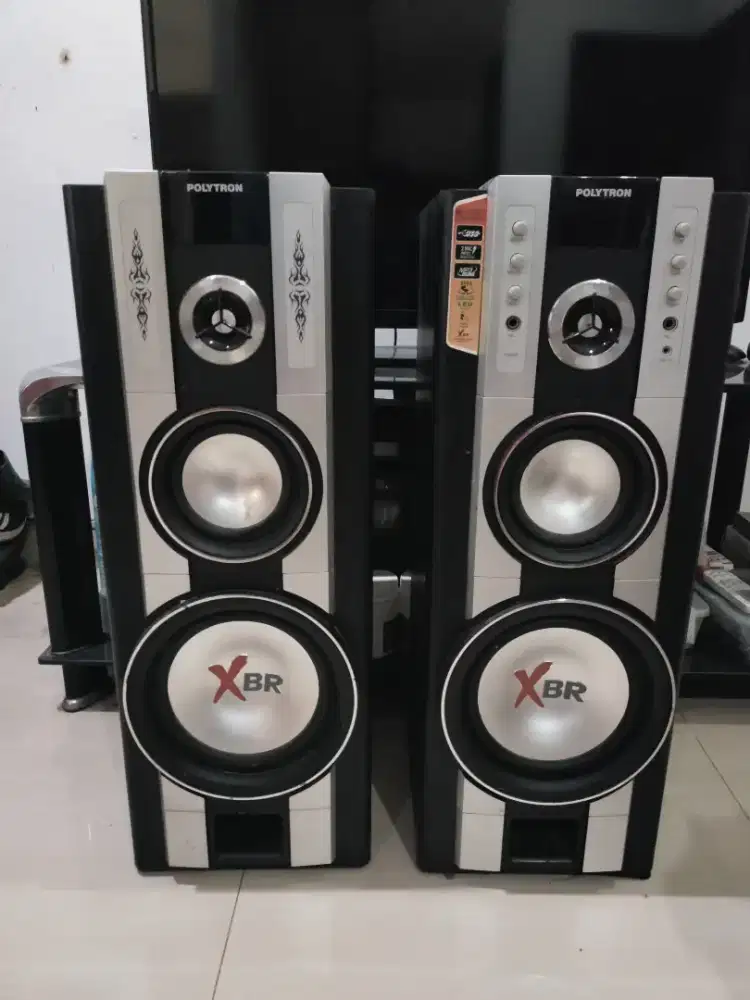 JUAL DOUBLE SPEAKER MERK POLYTRON XBR MURAH