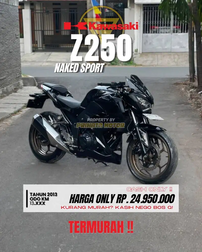 KAWASAKI Z250 2013 !!!