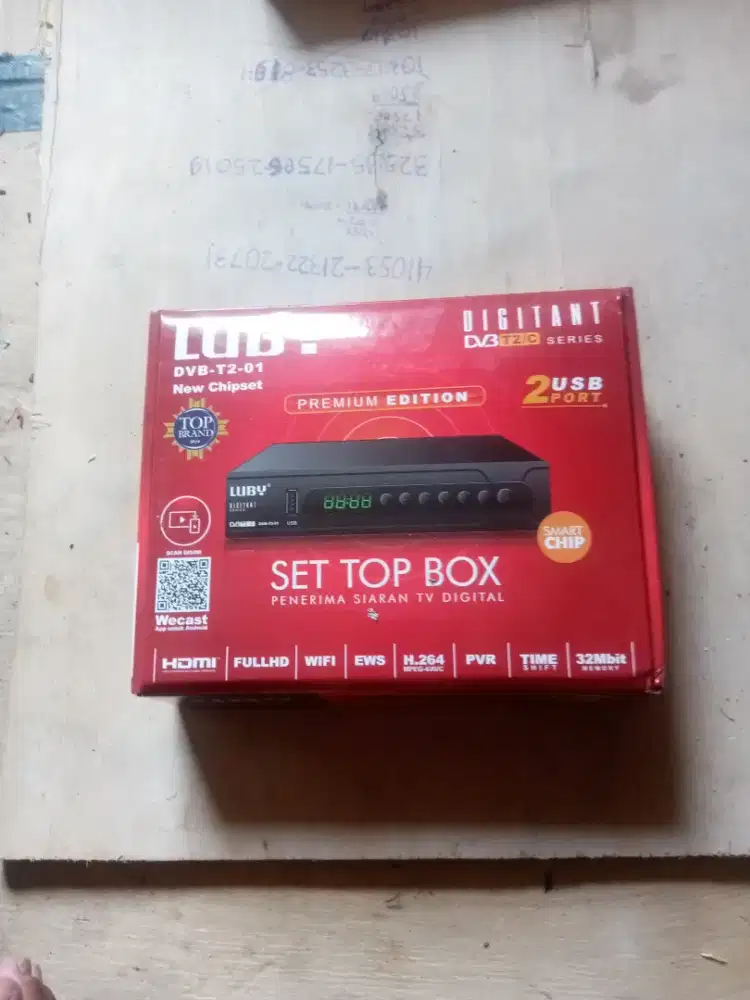 Set top box tv bekas