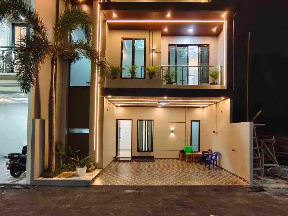 Rumah Baru Kontemporer Dalam Cluster Di M Kahfi 1 Jagakarsa Jaksel