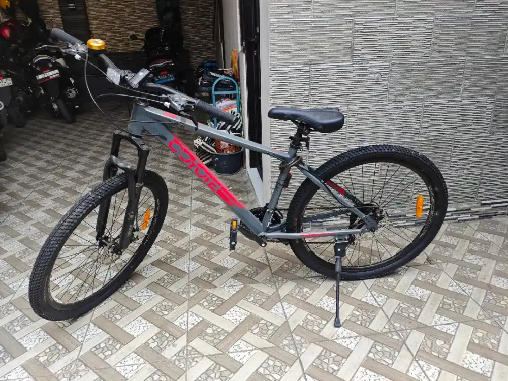 Sepeda Coyote 27.5 Warna Grey Baru 3x Pakai