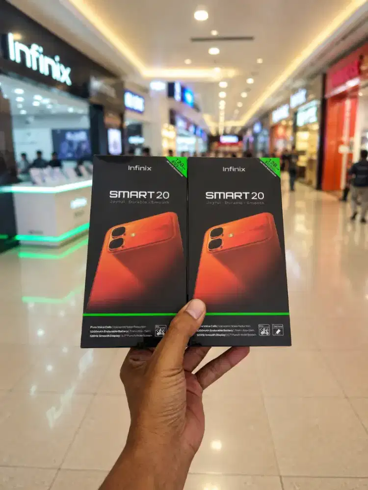 Berminat silahkan WA Infinix Smart 20 4+4/128 Garansi resmi 1thn