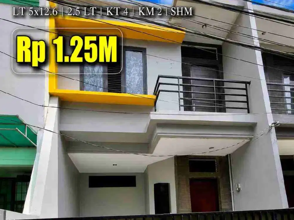 Wilson Rumah murah 2.5 lantai tanjung duren