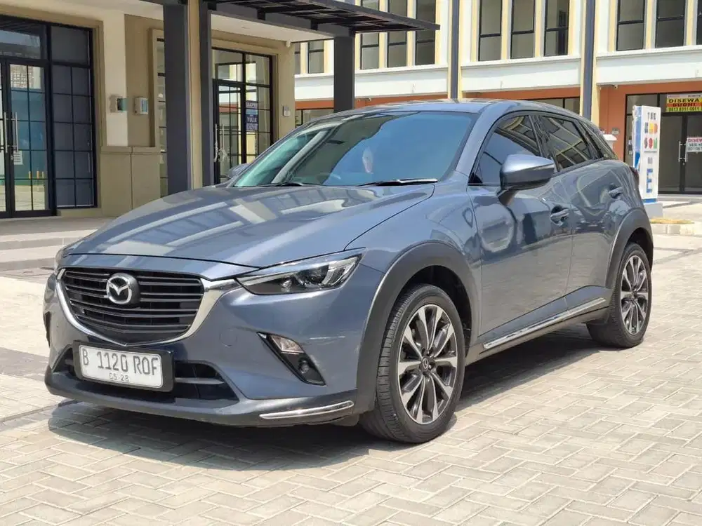 Mazda cx3 sport matic 2023 / polymetal grey / siap pakai