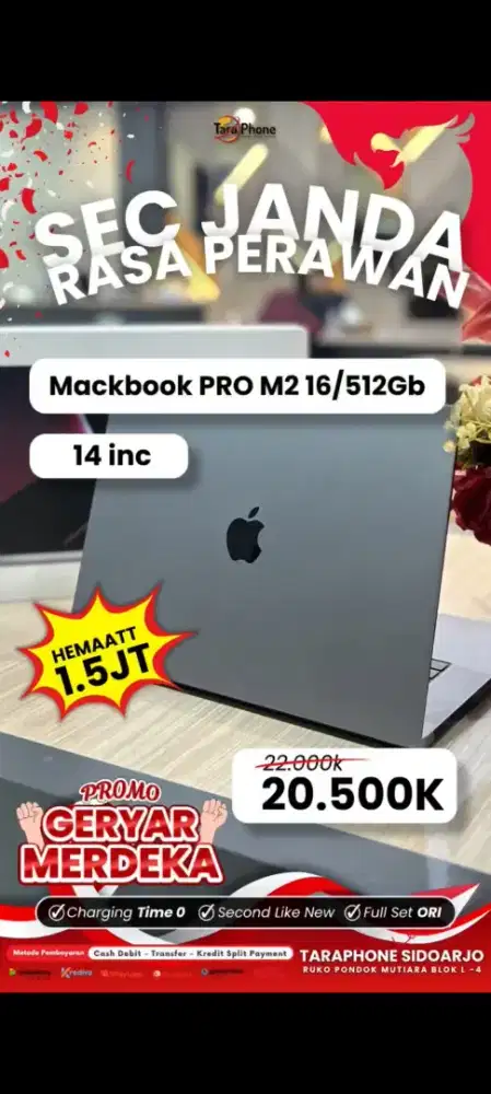 Macbook M2 Pro 16/512