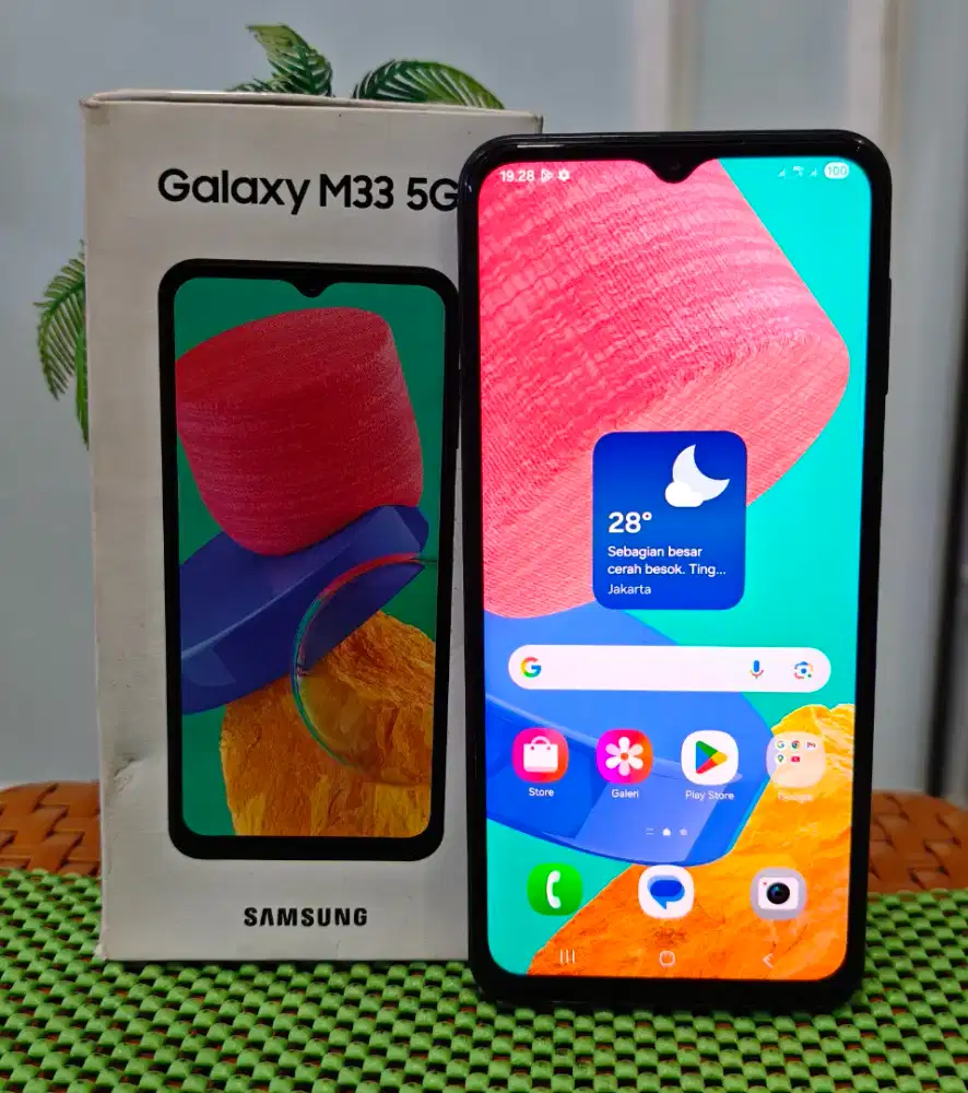 SAMSUNG M33 5G || 8/128 || SECOND / BEKAS