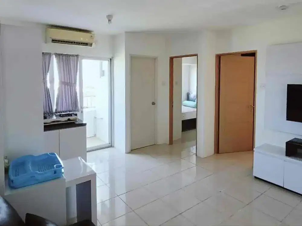 JUAL APARTEMEN EDUCITY PAKUWON CITY 3 BEDROOM DIJADIKAN 2BR  FURNISHED