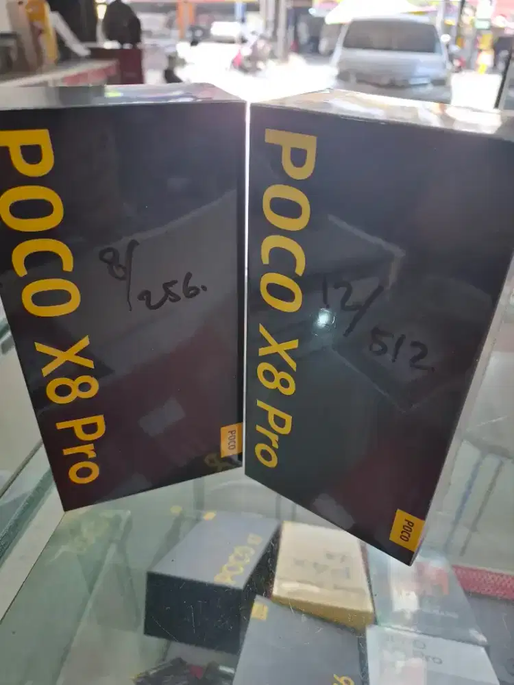 Poco x8pro ram 8/256 baru