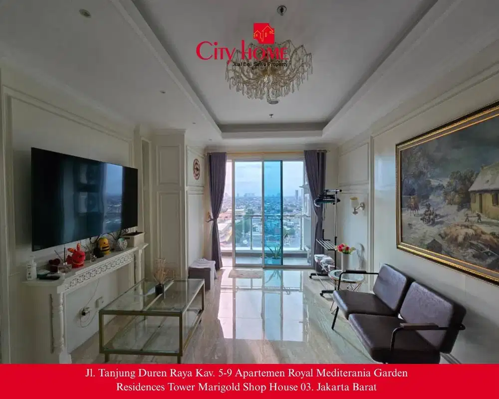 Dijual Cepat Apartemen Furnished 3+1 Bedroom di Grand Madison