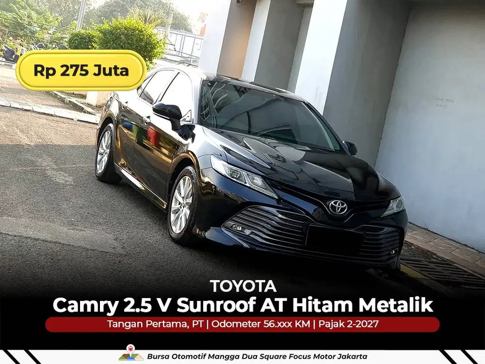 [ GARANSI 5TH ] Toyota Camry 2.5 V Sunroof AT 2020 2021