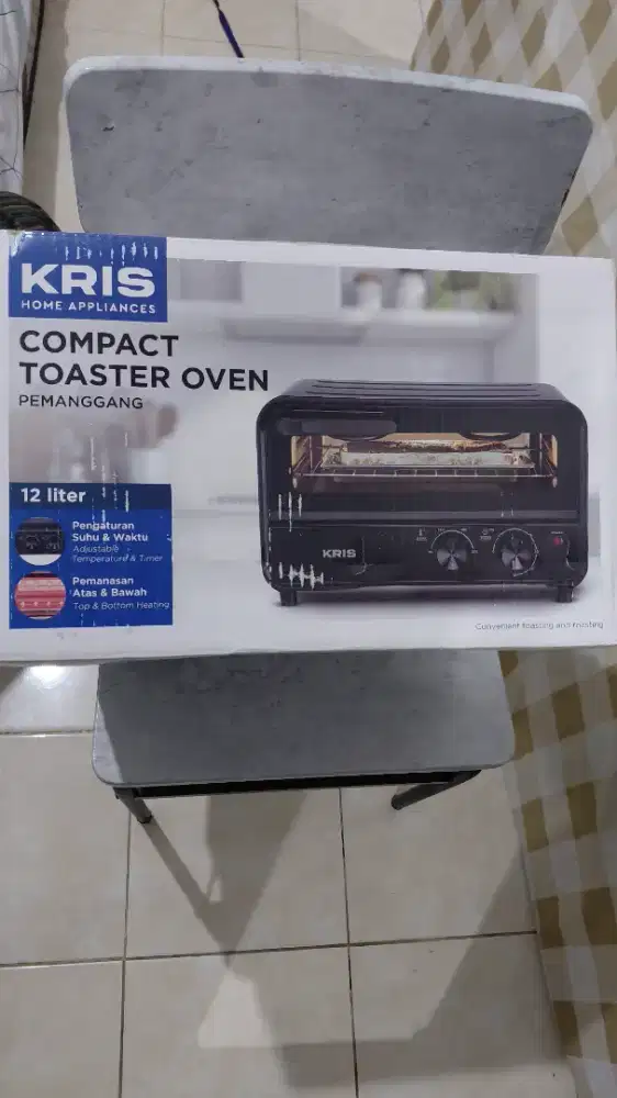 Kris Compact Toaster Oven 12 Liter
