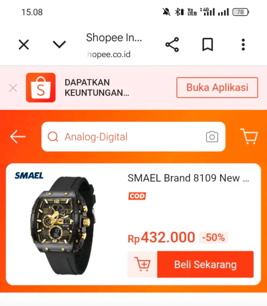 Jam tangan smael murah