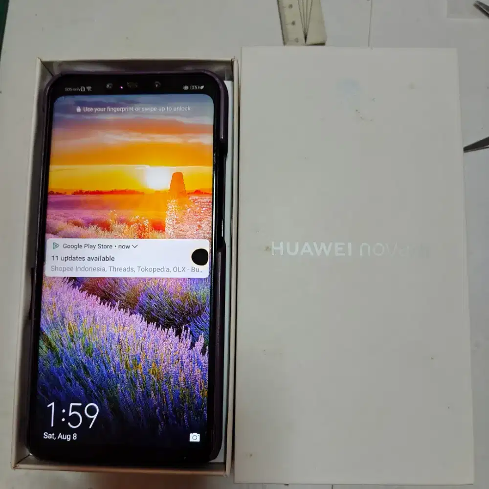 Huawei nova 3i android handphone bekas