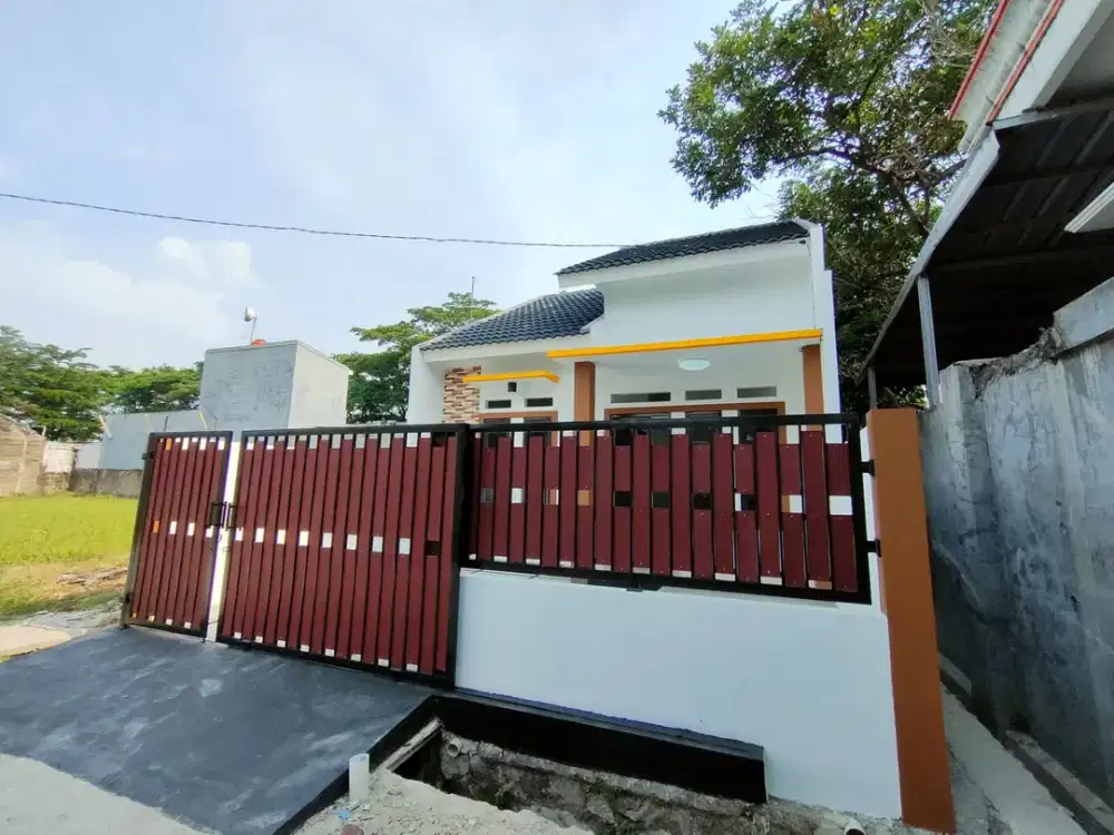 JUAL RUMAH MURAH LT 78 MINIMALIS DALAM CLUSTER SENOPATI ESTATE BEKASI, MUSTIKAJAYA