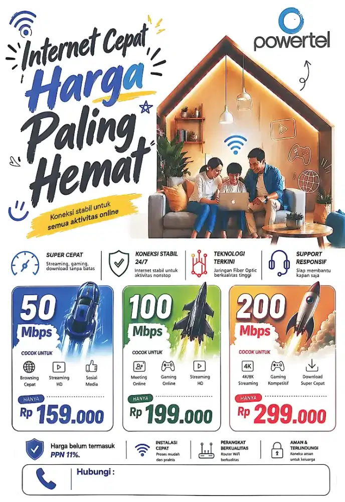 WIFI MURAH POWERTEL