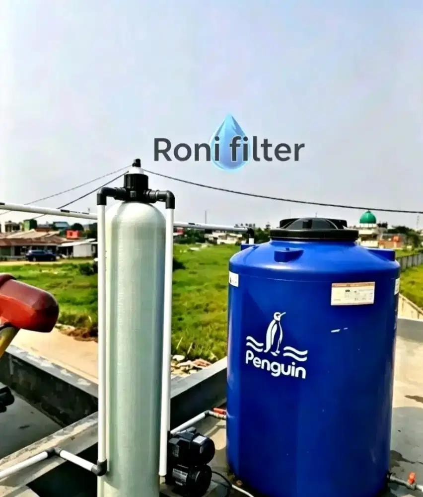 Filter saringan air penjernih air rumahan sepaket