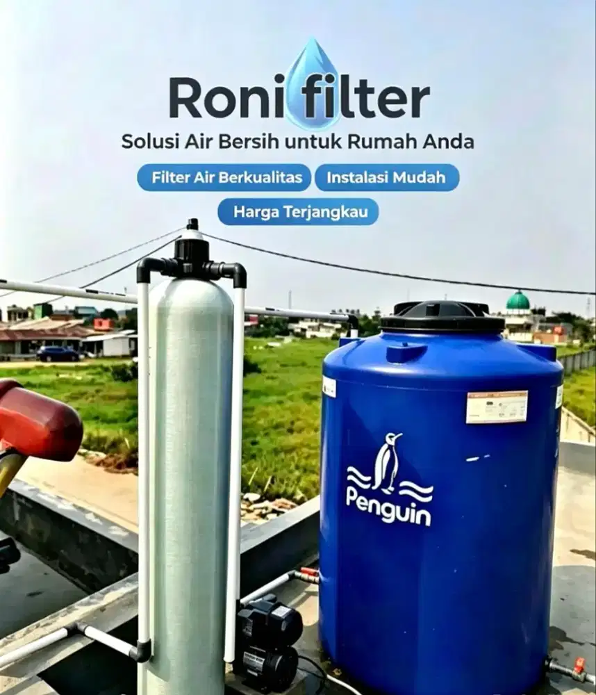 Filter penjernih air ampuh atasi masalah semua air d rumah anda