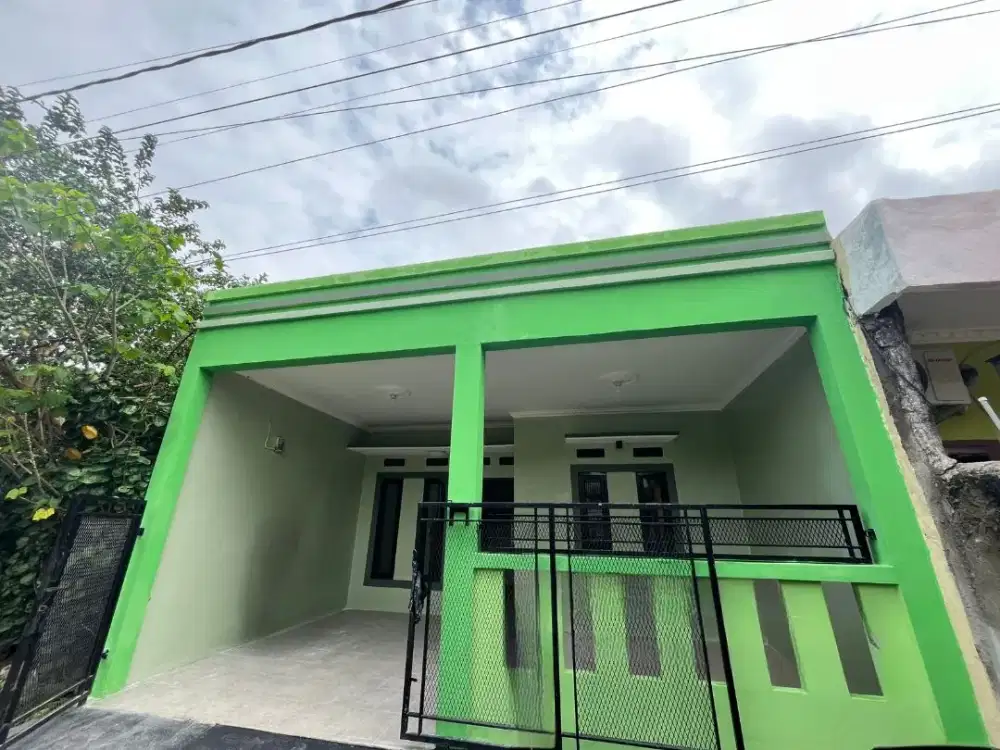 JUAL RUMAH MURAH FULL BANGUNAN BARU DI KOMPLEK KOTA SERANG BARU, CIBARUSAH