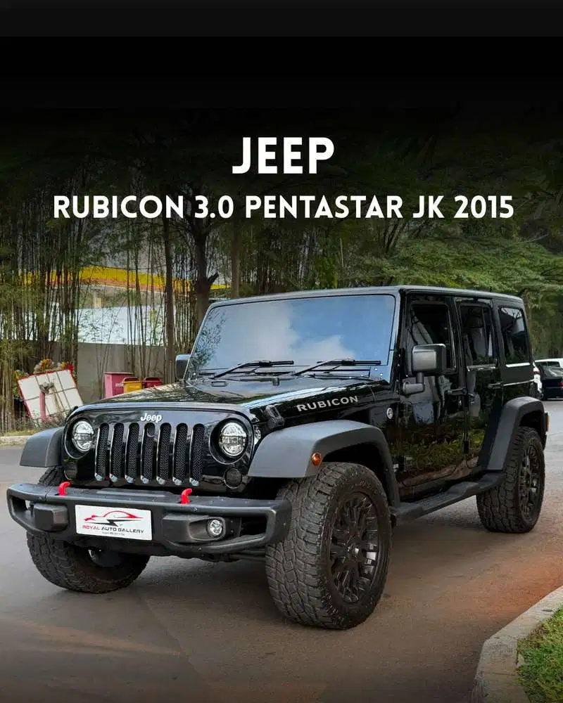 [UNIT TERAWAT] Jeep Wrangler Unlimited 3.0 Pentastar 2015 Bensin