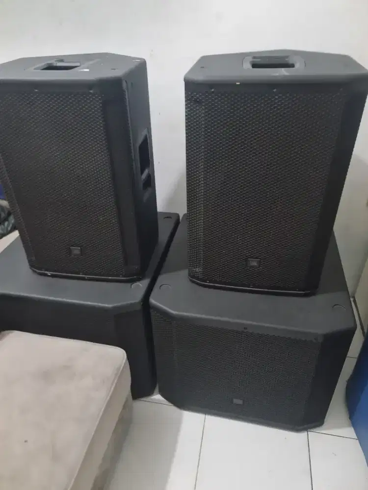 Speker aktif Jbl srx 815sp 2pcs + jbl srx 818sp 2pcs