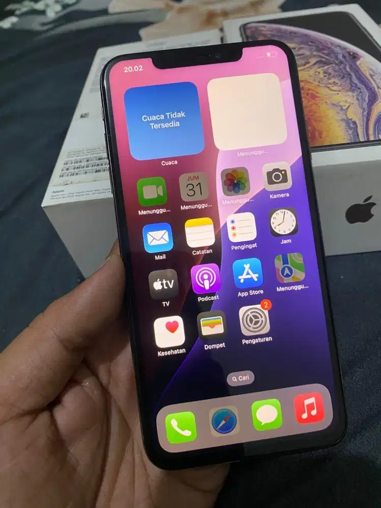 Iphone XS MAX 64gb Gold mulus lancar semua