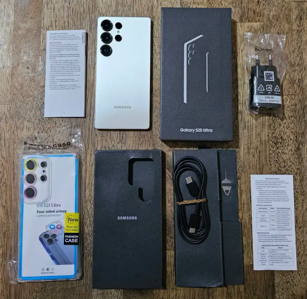 Samsung Galaxy S25 Ultra, 12/256 GB, Mulus, Masih Garansi SEIN