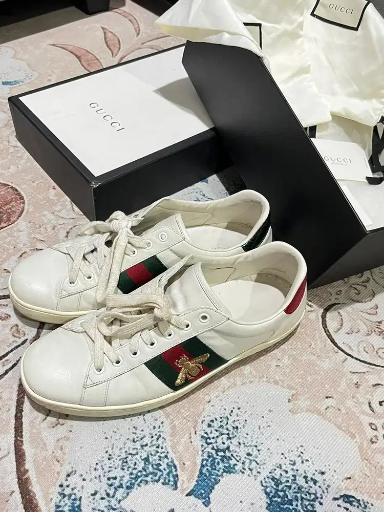 Gucci Ace Bee White