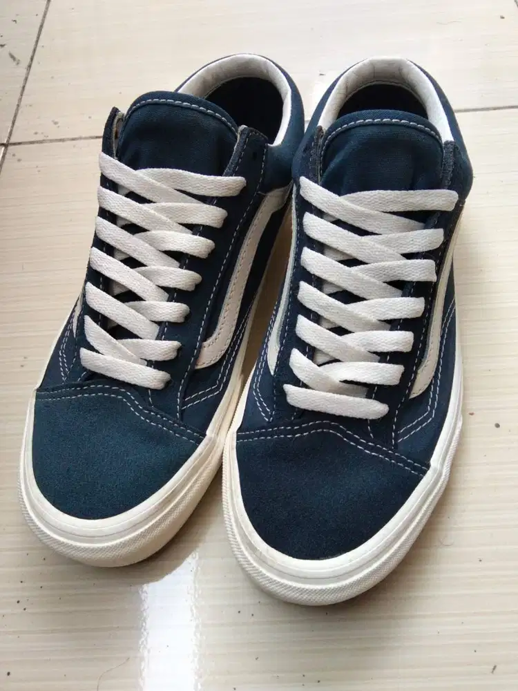 vans style 36 oldskool dress blue