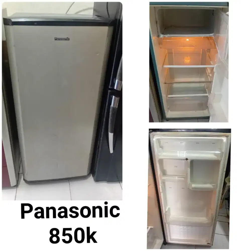 Kulkas PANASONIC bekas bergaransi