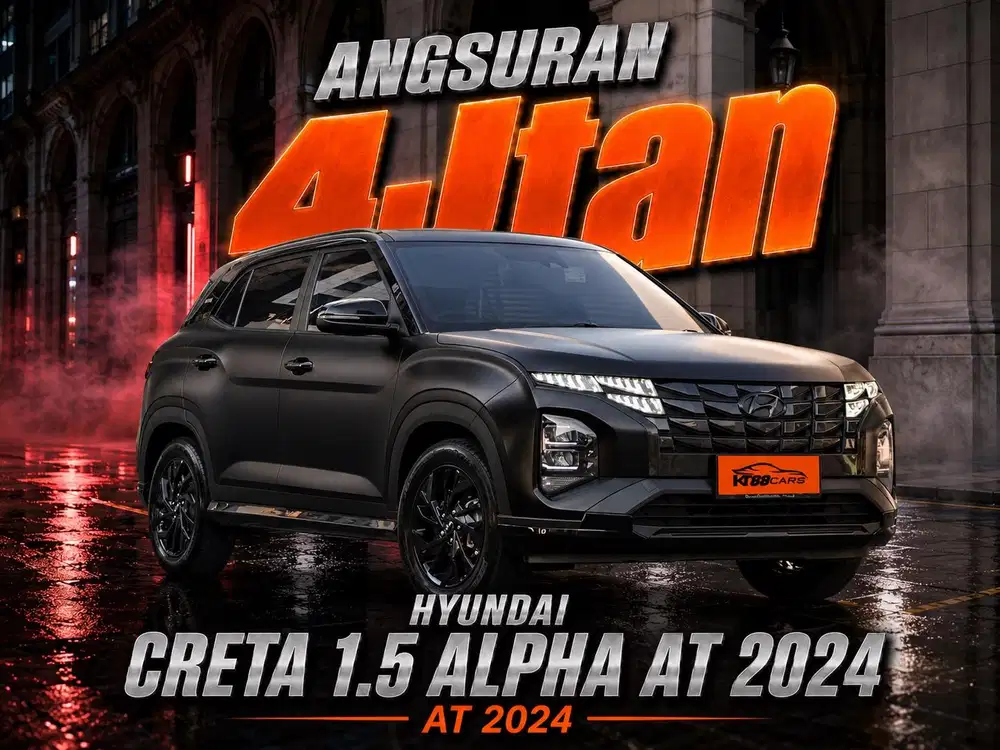 Angs 4jtan Bergaransi  HYUNDAI CRETA ALPHA AT 2024
