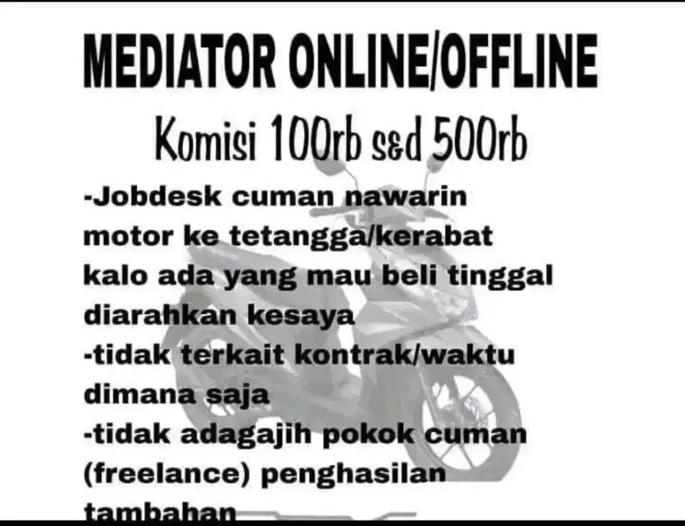 Mediator motor Honda